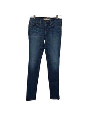 J Brand Cigarette Leg Jeans Women’s 27 Dark Wash Slim Straight Stretch Denim